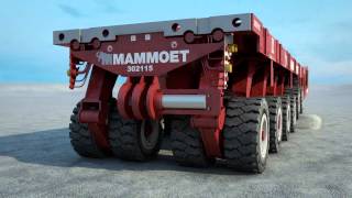 All you need to know about the Mammoet SelfPropelled Modular Transporter SPMT [upl. by Atsev510]