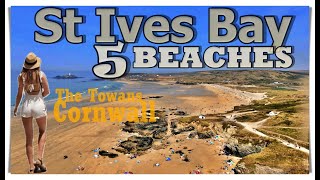 St Ives Bay I Cornwall I The Towans I Hayle Beach I Gwithian Beach I Sheep Dip I St Gothian Sands [upl. by Hettie]