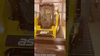 ASV RT 135 Forestry machine skidsteerloader [upl. by Dnalrah]