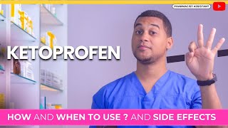 Ketoprofen How to Use It amp 3 Common Side Effects [upl. by Htur]