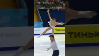 Anastasia Mishina amp Aleksandr Galliamov  Russia figure skating pair skating ice skating [upl. by Aikemahs]