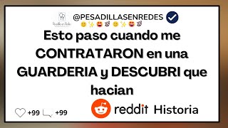 Me contrataron en una guardería reddit redditespañol historiasterror [upl. by Maclean]