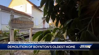 Residents voice concern over historic home in Boynton Beach [upl. by Hope]