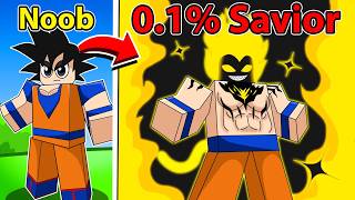 Noob To 01 Mythical Savior Soul in Dragon Ball Roblox [upl. by Remliw]