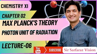 Max Plancks Theory II Photon a Unit of Radiation in detail  Lecture  06 [upl. by Vernier]