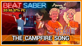 BEAT SABER  Campfire Song The Lightning Thief The Percy Jackson Musical [upl. by Devi]