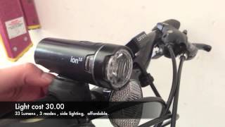 Bontrager Ion 15 bike light review [upl. by Nonie]