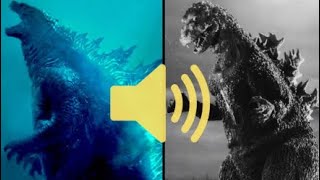 Godzilla 2014 Scenes but with 1954 Godzilla Sound Effects [upl. by Madra]