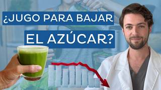 JUGO PARA BAJAR EL AZÚCAR ⁉️🧃 ¿Verdadero o Falso [upl. by Nathan96]