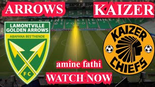 Live Match Kaizer Chiefs vs Golden Arrows in the Legends Cup SemiFinal [upl. by Enelcaj]