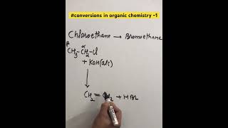 Chloroethane to Bromoethane shortshorts [upl. by Enoek914]