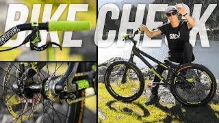 My new bike  the ultimative trials bike check  Fabio Wibmer 2017 [upl. by Anived]