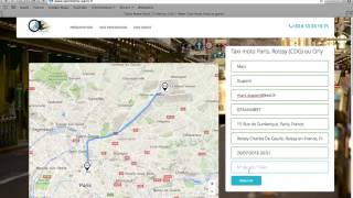 Taxi moto Paris Roissy Charles de Gaulle CDG ou Orly [upl. by Etnom]