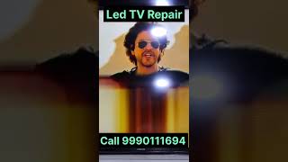 LED TV Display Panel Flickering amp Double Image Fix Best TV Repair Service Center in Noida Delhi NCR [upl. by Pia]