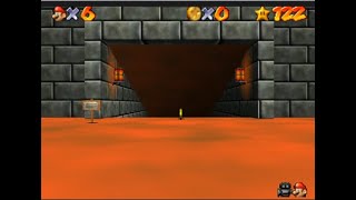 SM64  The Princesss Secret Slide In First Person View Camera [upl. by Aicemat186]