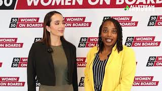 Allstream Insiders amp Tai Prince at 50 Women 50 On Board [upl. by Bick]