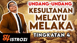 SEJARAH TINGKATAN 4 Bab 1  UndangUndang Kesultanan Melayu Melaka [upl. by Ardnayek293]