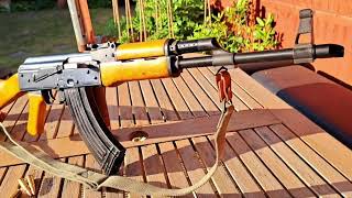 Cybergun Kalashnikov AK47 co2 semi auto air rifle AWESOME [upl. by Hilar]