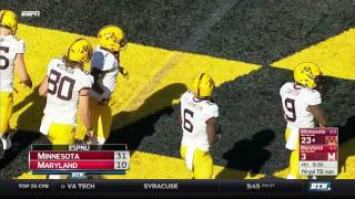 Minnesota at Maryland  Football Highlights [upl. by Darce]