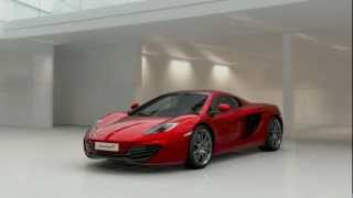 McLaren 12C Spider From Coupe to Roadster in 17 seconds [upl. by Betz113]