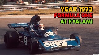 Year 1973  Formula One at Kyalami [upl. by Rohclem706]