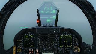 FA18C ACLS Test Wake turbulence ON [upl. by Aenil]