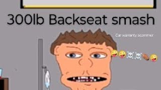 Got smashed in the backseat by a 350 pounder part 1 Full cartoon full cartoon scamtoons [upl. by Granthem473]