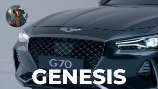 GENESIS G70 interior and exterior Detalis [upl. by Adiell]