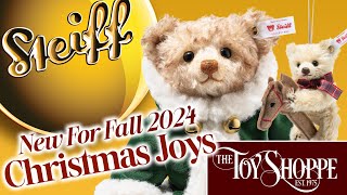 Steiff Christmas 2024 Editions At The Toy Shoppe [upl. by Schlicher]