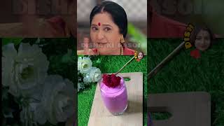 Rose Milkshake🌹  Vanraj Divorce Notice Jawab 2  anupama ytshorts recipe yt anupamaa [upl. by Kannav]