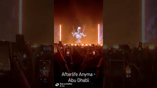 Anyma Afterlife Abu Dhabi techno abudhabi yasisland viralshorts [upl. by Hamlani502]