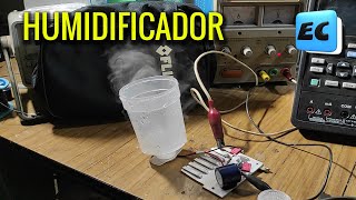 HUMIDIFICADOR ULTRASONICO CASERO NEBULIZADOR MIST MAKER [upl. by Isle]