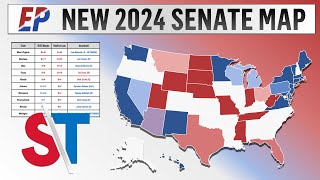 2024 Senate Forecast Shows Republicans With Fundamental Advantage [upl. by Beal]