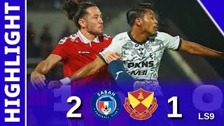 SABAH FC 41 PENANG FC  EXTENDED HIGHLIGHTS  LS20 [upl. by Kenay924]