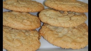 Baking with Bain Oatmeal Raisin Crisps Cookies [upl. by Sitruk]