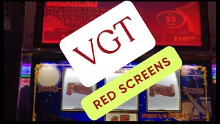 🟥VGT Red Screens 🟥better than a Jackpot OCR Slots jackpot [upl. by Alien750]