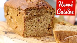 Recette Cake Banane Amande sans beurre et sans sucre ajouté [upl. by Amlet]