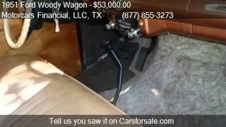 1951 Ford Woody Wagon for sale in Headquarters in Plano TX [upl. by Stig320]