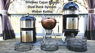 Weber Smokey Mountain  Weber Kettle  Multi Rack System  Modification [upl. by Harrod695]