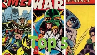 Comic Books are not selling on ebay Top 5 Highest Graded CGC Comic Books sold on ebay Sept 17 [upl. by Danice666]