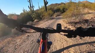 San Tan Mountain Regional Park  Mountain Bike Ride  GoPro Footage [upl. by Oeram]