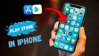 How to Get Google play Store on iPhone  Play Store  J TECH [upl. by Novej]