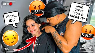 GIRLFRIEND DOES HICKEY PRANK ON BOYFRIEND GONE WRONG [upl. by Trista]