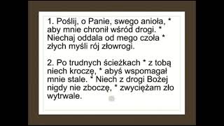 Poślij o Panie swego anioła [upl. by Donnie714]