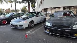 Ocfamchannel ​⁠ Frank20C1 DrivenStrengthClub vtectuning oldskoolhonda premeet pt2 [upl. by Ardnek]