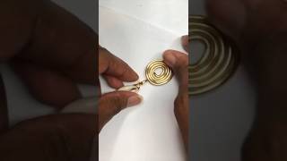 Cowrie shell diy earrings how to make video jewelry making ideas [upl. by Yeliak]