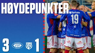 Andrej Ilic tomålsscorer  Vålerenga 31 Aalesund HØYDEPUNKTER [upl. by Akeem]