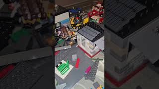 LegoShorts Parking Lot Booth bricktober 10924 [upl. by Chickie]