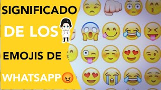 Qué significan los EMOJIS 🙂de Whatsapp [upl. by Airdnal]