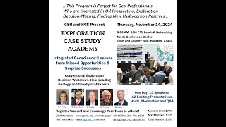 Invitation to Attend GSHHGS Case Study Academy Nov 14 2024 Norris Conference Center [upl. by Atalaya453]